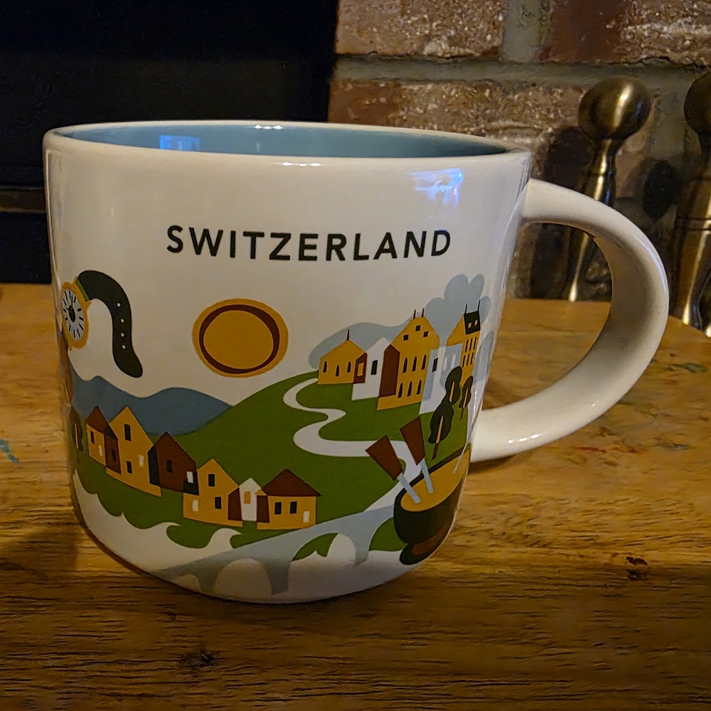 Starbucks Switzerland Mug with Scenic Design